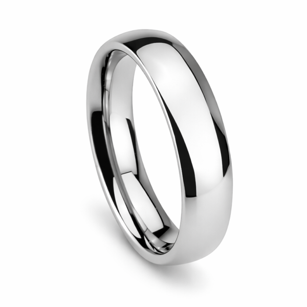 Bosie Tungsten sormus 6 mm kestävä volframisormus