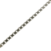 Valkokultainen kaulaketju riipukseen Venetsia 0,7mm 14k