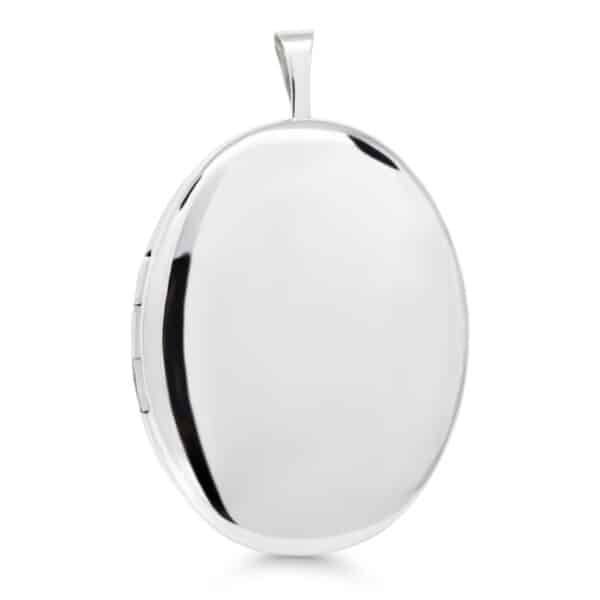 Medaljonkiriipus Hopeaa