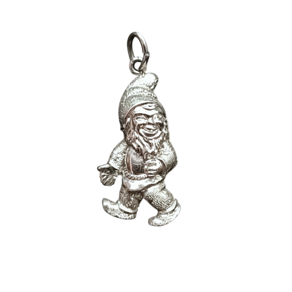 Hopeinen tontturiipus, 20×11,5 mm