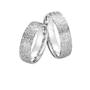 Timanttisormus hopeaa White Style Silver Dreams Brilliant 55/30110-060