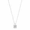 Koru äidille ja lapselle cubic zirkonia 9k valkokultaa