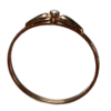 Timanttisormus 0,02ct , 14k kultaa SORMUS ALE - Image 3