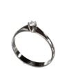 Timanttisormus 0,07ct W/VVS 18k valkokulta