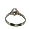 Timanttisormus 0,18ct W/VVS 18k valkokulta