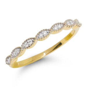 Beat of Love -timanttisormus siro 0,056ct kulta