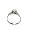 Valkokultainen  timanttisormus 0,25ct ,18k valkokultaa koko 16,5 - Image 2