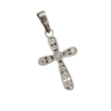 Rippiristi Valkokultaa Zirkoniat 15x11mm