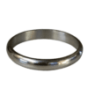 Vintage platina kihlasormus 2mm - Image 2