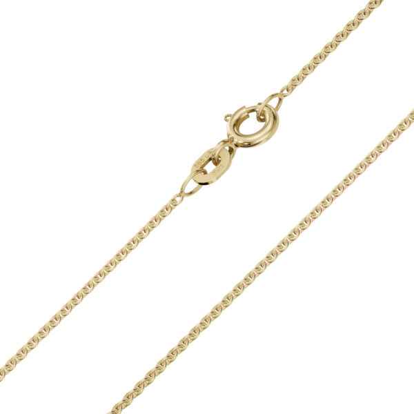 14K keltakultaketju – ankkuri 1,1mm