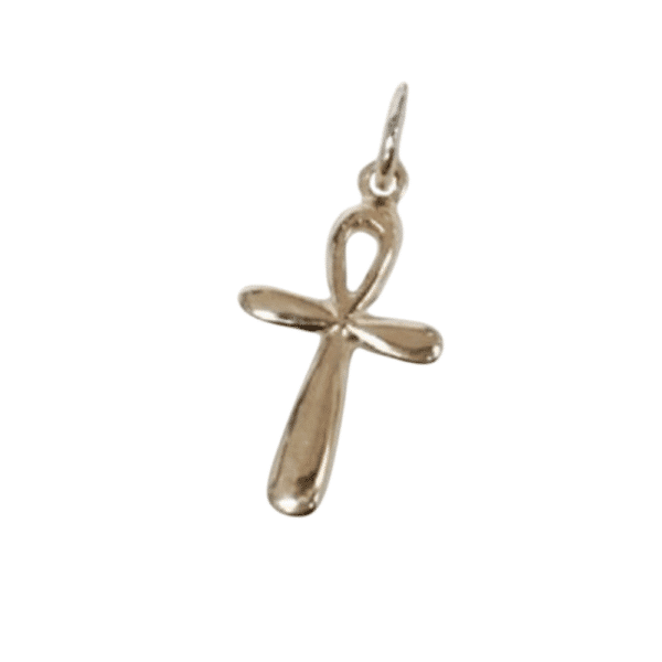 Kultainen Ankh-risti riipus 16mm