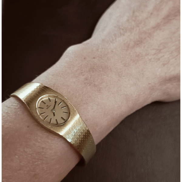 Ebel naisten vintage kultakello 18k - Image 6