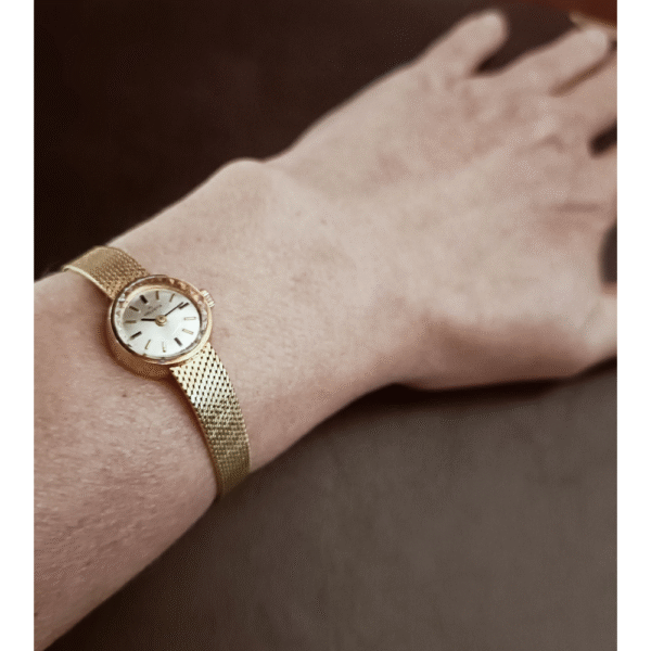 Helvetia Naisten Vintage Kultakello 18k - Image 3