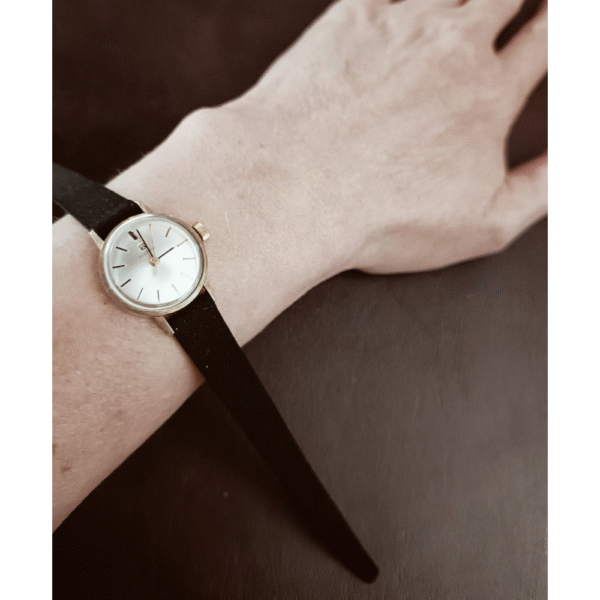 Vintage Tissot naisten kultakello 14k - Image 5