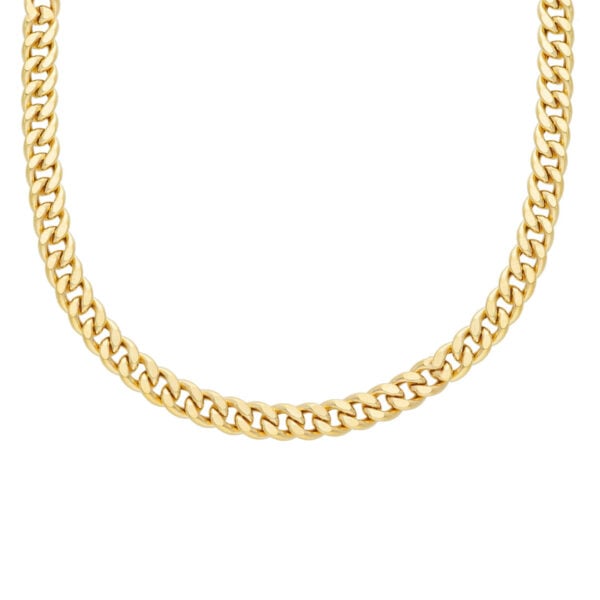 14K keltakultaketju – ontto panssari 4,25mm