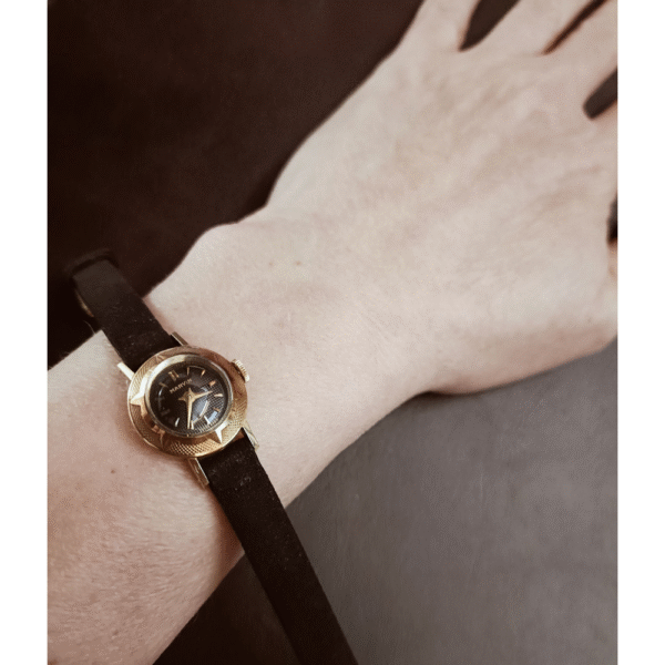 Marvin Naisten Vintage Kultakello 18k kultaa - Image 2