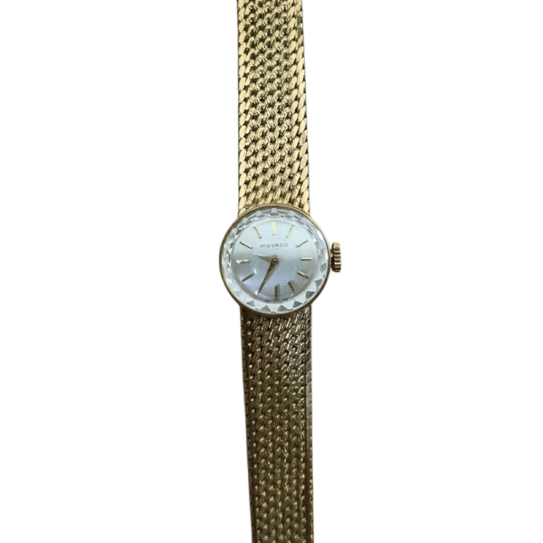 Naisten Movado kultakello 14k Vintage 1970-luku