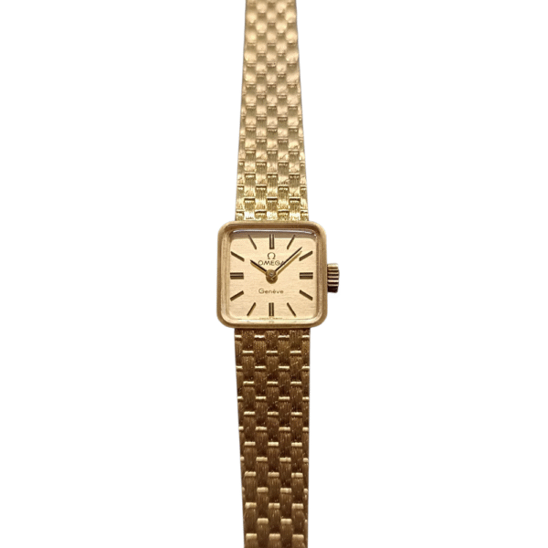 Naisten kultakello 14k Vintage OMEGA BD711.1656, 1970-luku