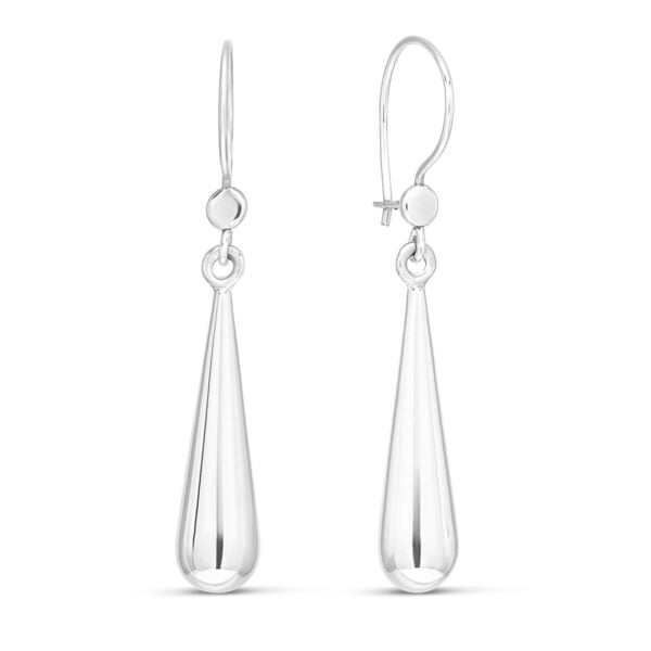 Hopeiset roikkuvat kyynelkorvakorut