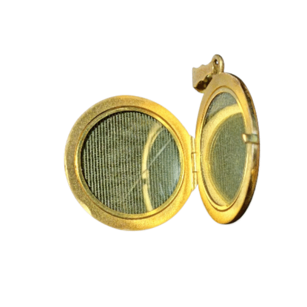 Vintage 18k kultainen medaljonki – Italia 1972 – ø 30 mm – käyttämätön - Image 3