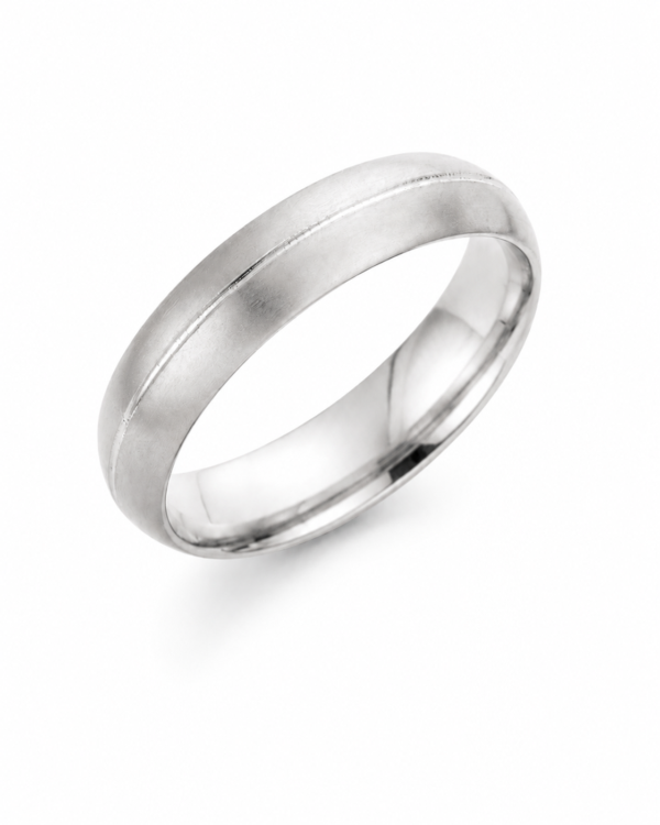 Kivetön titaaninen kihlasormus White Style Titan Brillant 77/07080-055 Collection Ruesch
