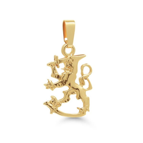 Suomi leijona riipus 14K keltakultaa