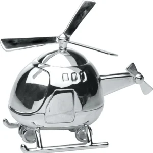 Säästölipas Helikopteri 92015285205 kiiltävä kromipinta