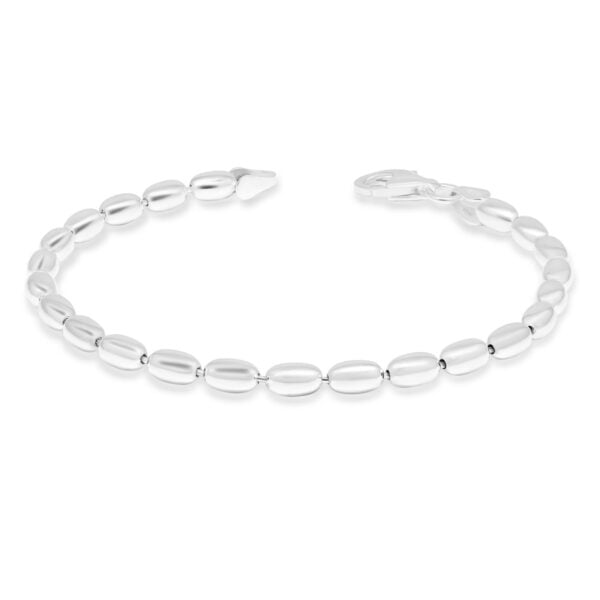 Hopearanneketju Oliivi OVL400 4 mm 925 Sterling-hopeaa