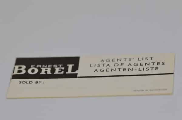 borel warranty booklet