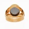 Miesten Mustakivinen Kantasormus Onyx - Image 6