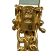 Kultainen kuvioitu x-lenkki ranneketju 18k kultaa - Image 3