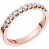 Timanttisormus ruusukulta 14k Schalins LYCKA 0.33 11x0,03ct