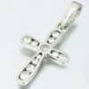 Rippiristi Valkokultaa Zirkoniat 15x11mm