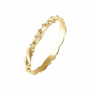 Kihlasormus Seppele 14k kultaa Tammi Jewelry, Art.G10118