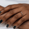 Timanttisormus kulta 14k  Schalins VIRVLA 1x0,10ct/10x0,01ct - Image 4